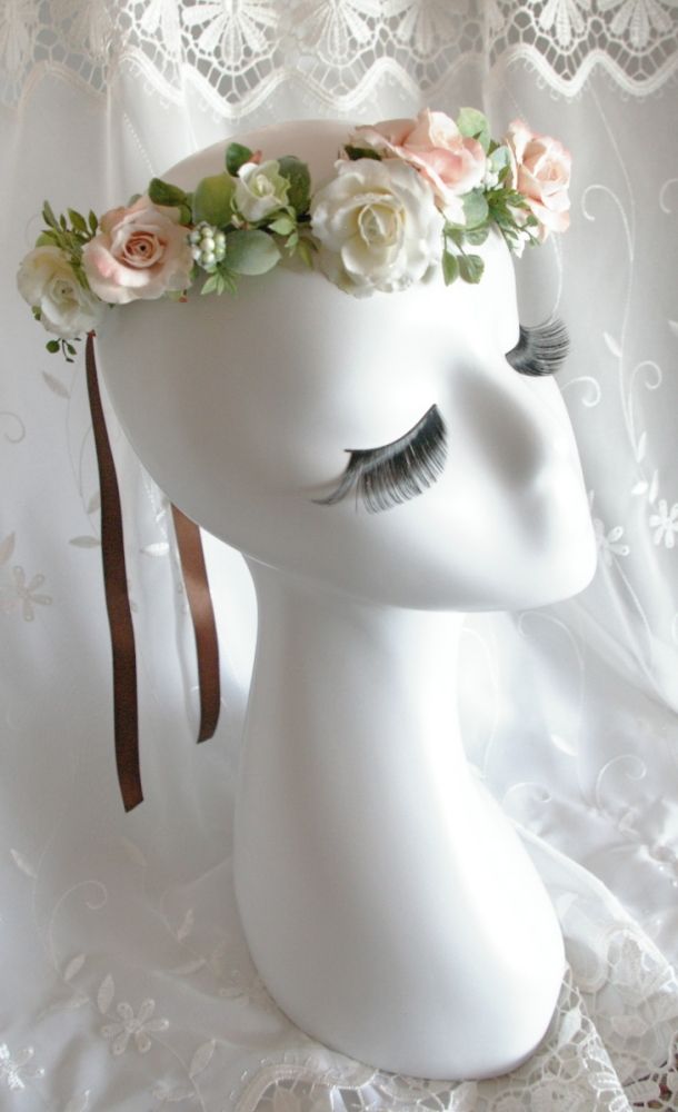 【オーダーメイド】アーティフィシャル[花冠]ブライダルアクセサリー 【結婚式 ヘアアクセサリー オーダーメイド】