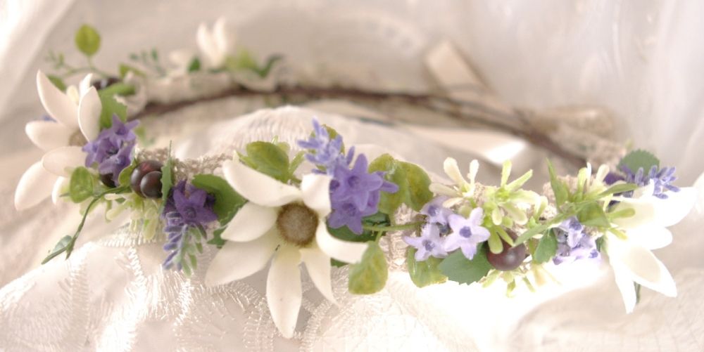 【オーダーメイド】アーティフィシャル[花冠]ブライダルアクセサリー 【結婚式 ヘアアクセサリー オーダーメイド】