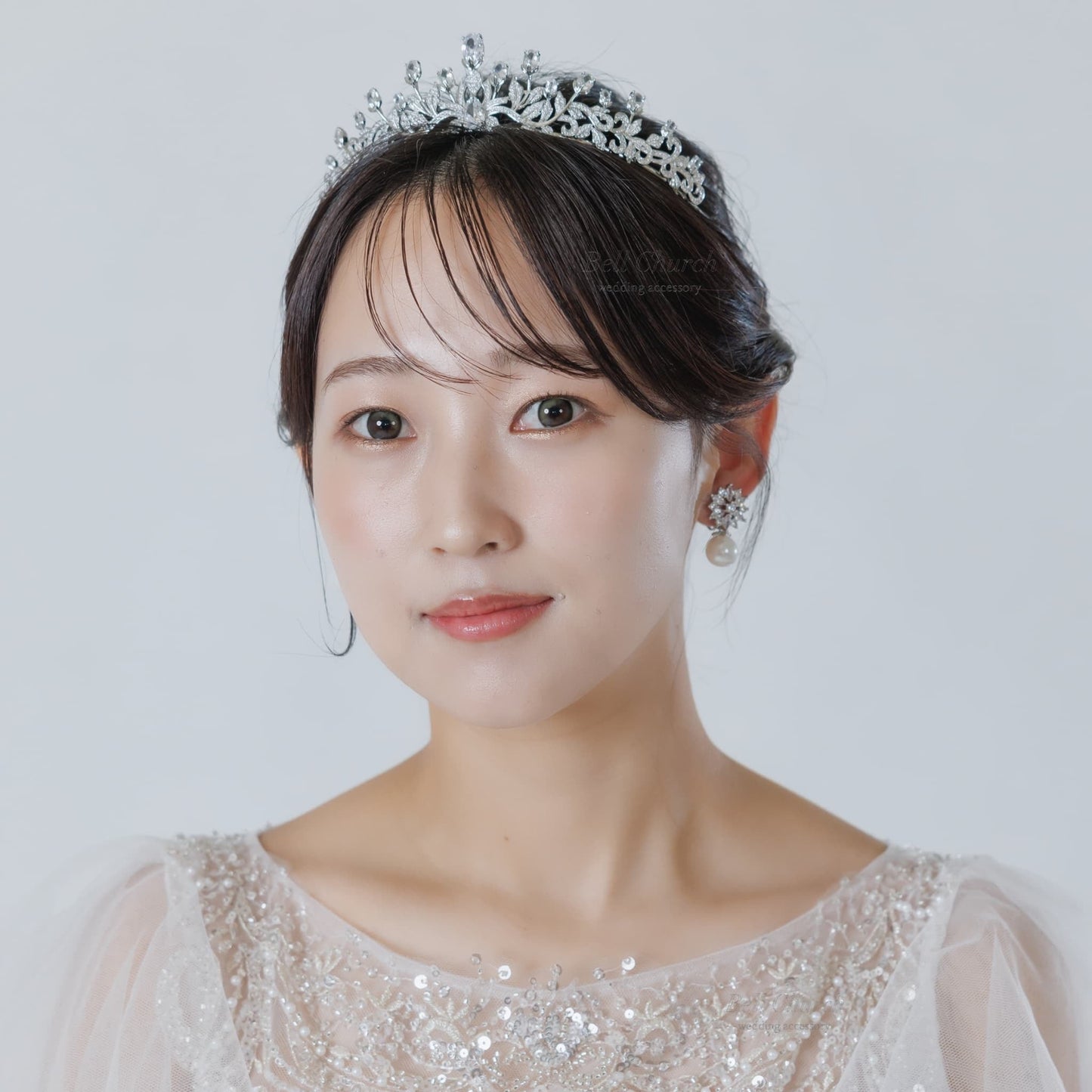ウエディングピアス イヤリング｜ジルコニア パール｜シルバー(BC-E118)【結婚式　アクセサリー　ピアス　イヤリング】