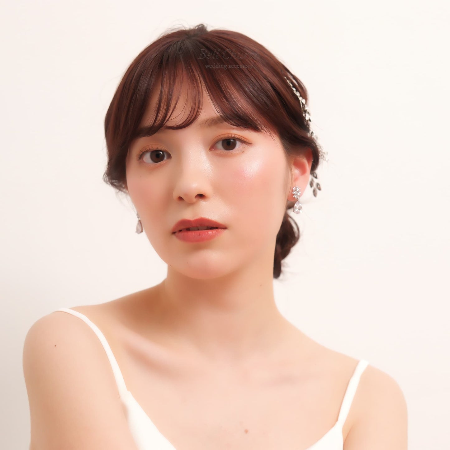 ウェディングピアス　イヤリング |クリスタル キュービックジルコニア (BC-E11)【結婚式　アクセサリー　ピアス　イヤリング】