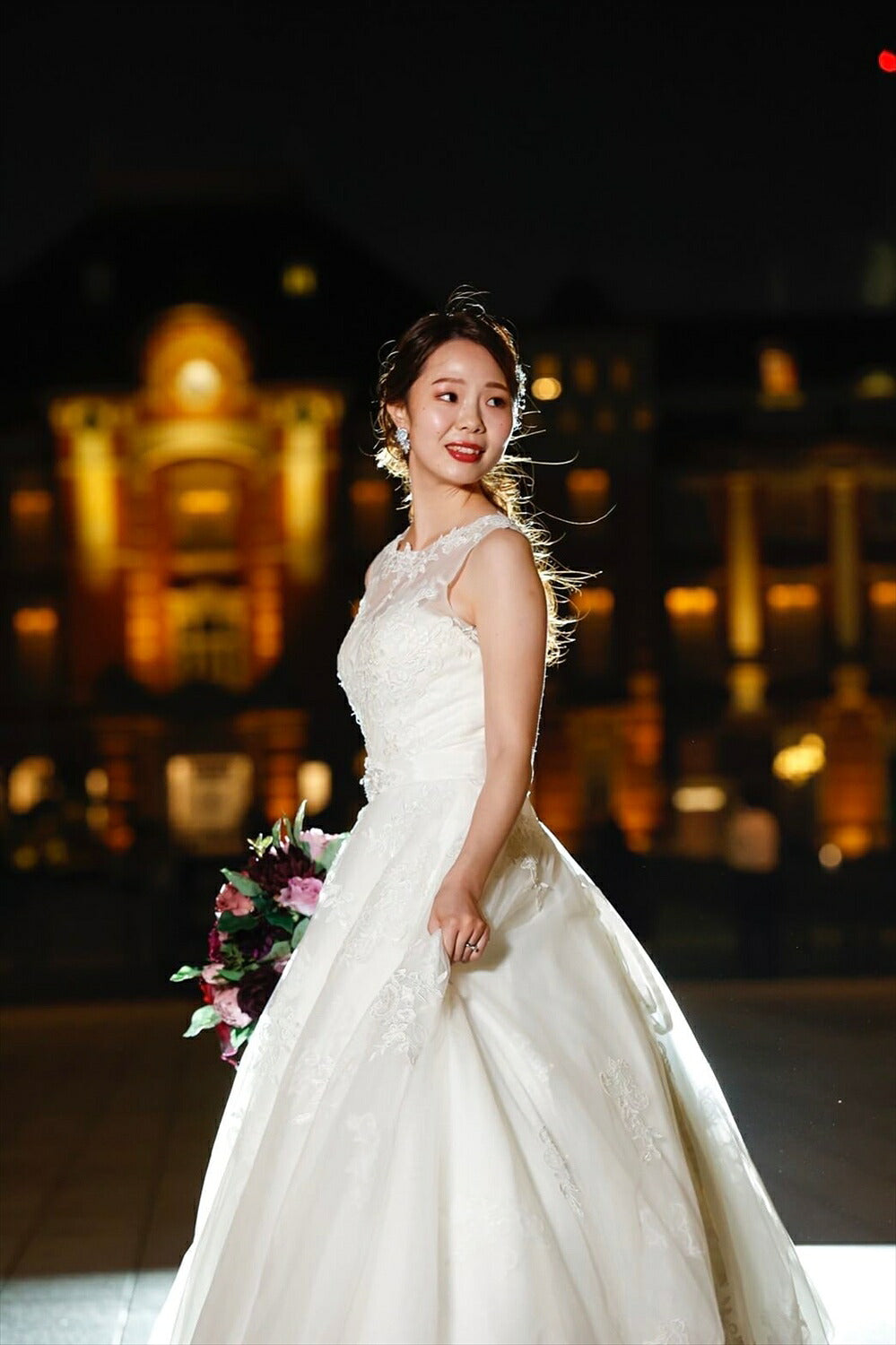 ウェディングピアス　イヤリング |キュービックジルコニア (BC-E12)【結婚式　アクセサリー　ピアス　イヤリング】