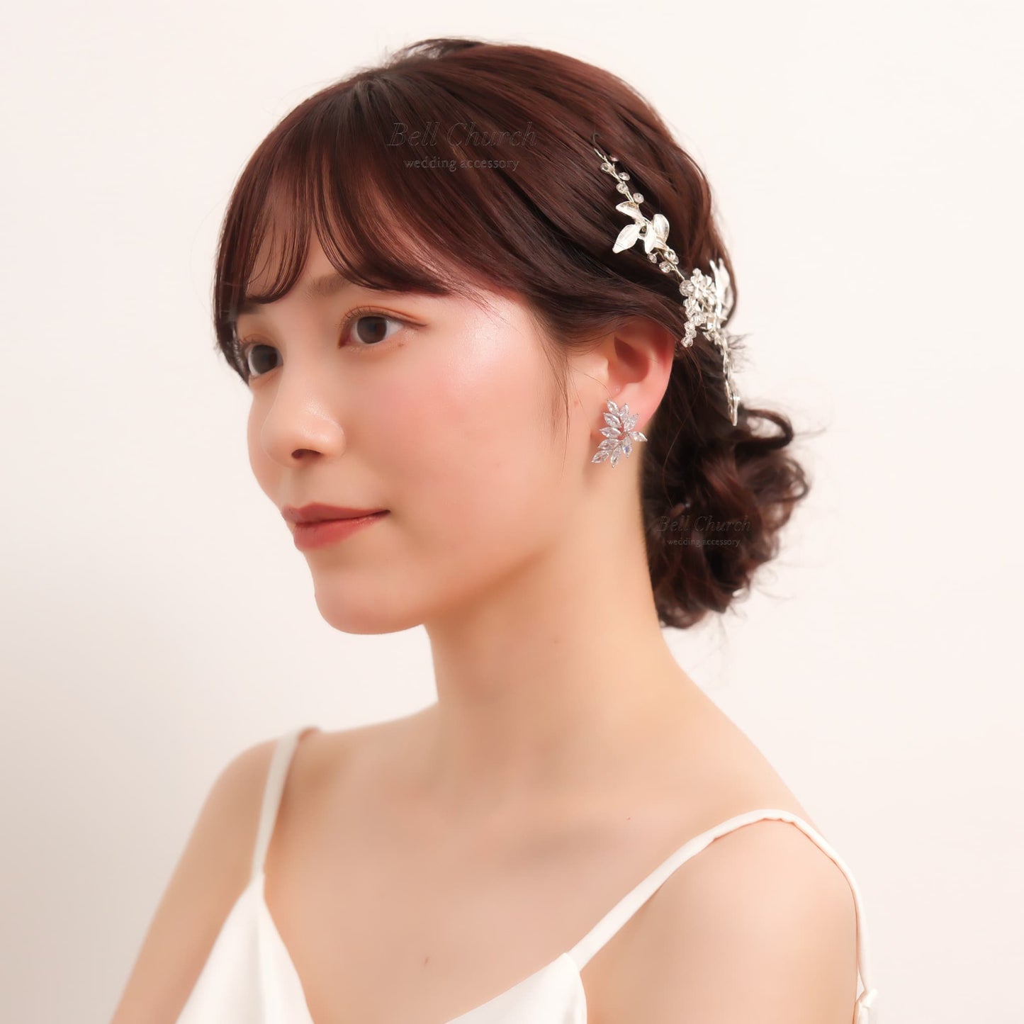 ウェディングピアス　イヤリング |キュービックジルコニア (BC-E14)【結婚式　アクセサリー　ピアス　イヤリング】