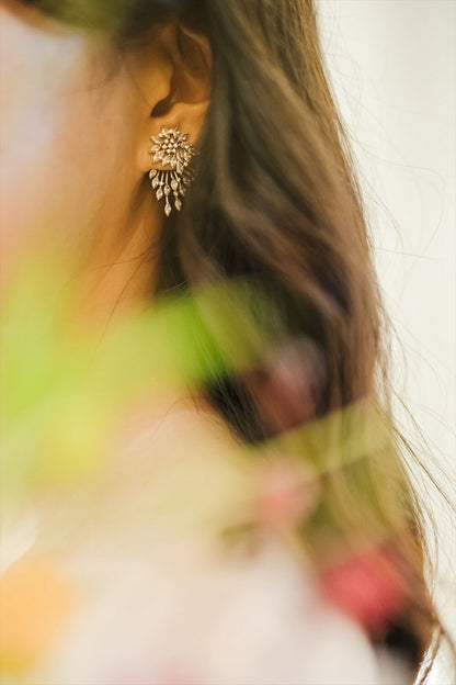 ウェディングピアス　イヤリング |キュービックジルコニア (BC-E18)【結婚式　アクセサリー　ピアス　イヤリング】