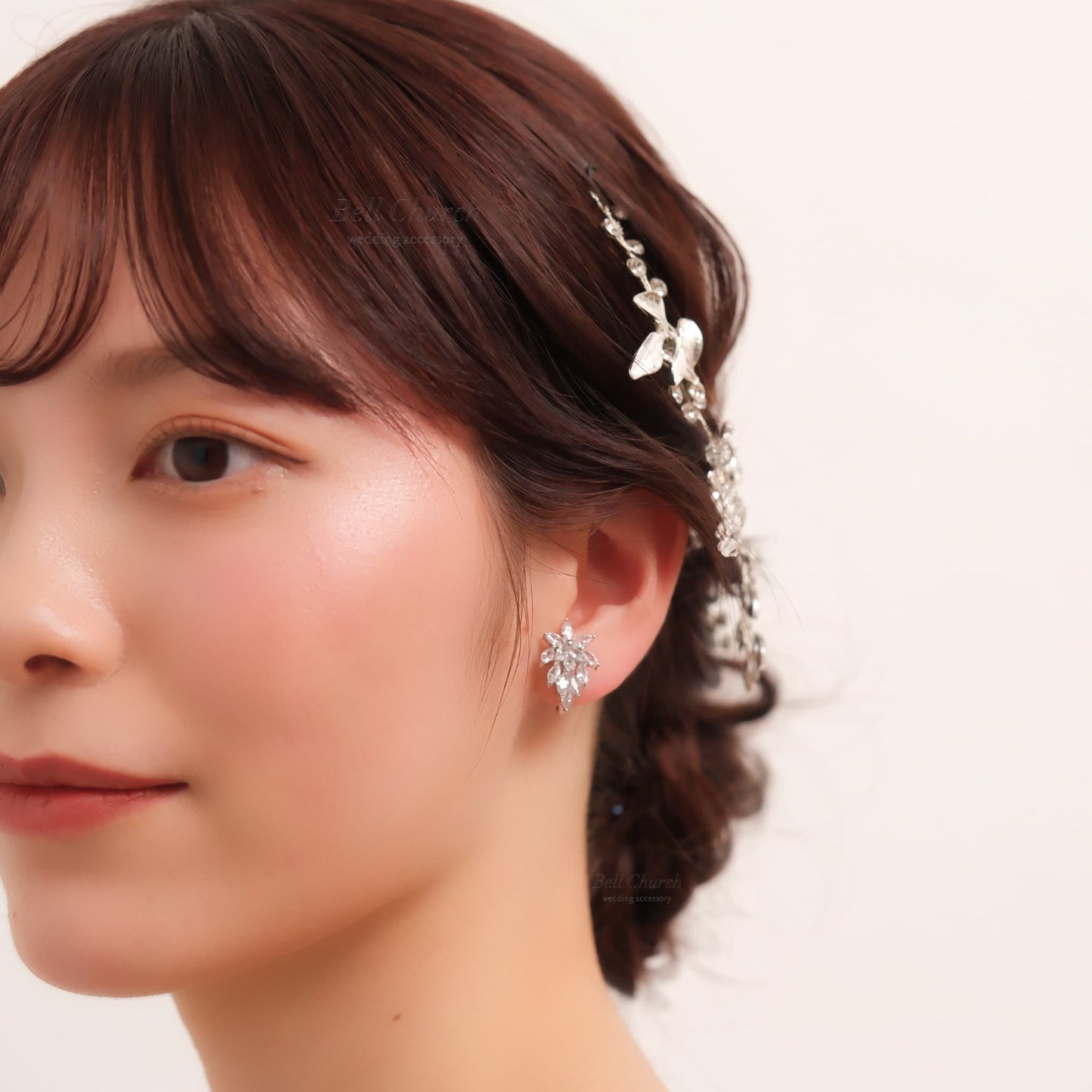 ウェディングピアス　イヤリング |キュービックジルコニア (BC-E20)【結婚式　アクセサリー　ピアス　イヤリング】