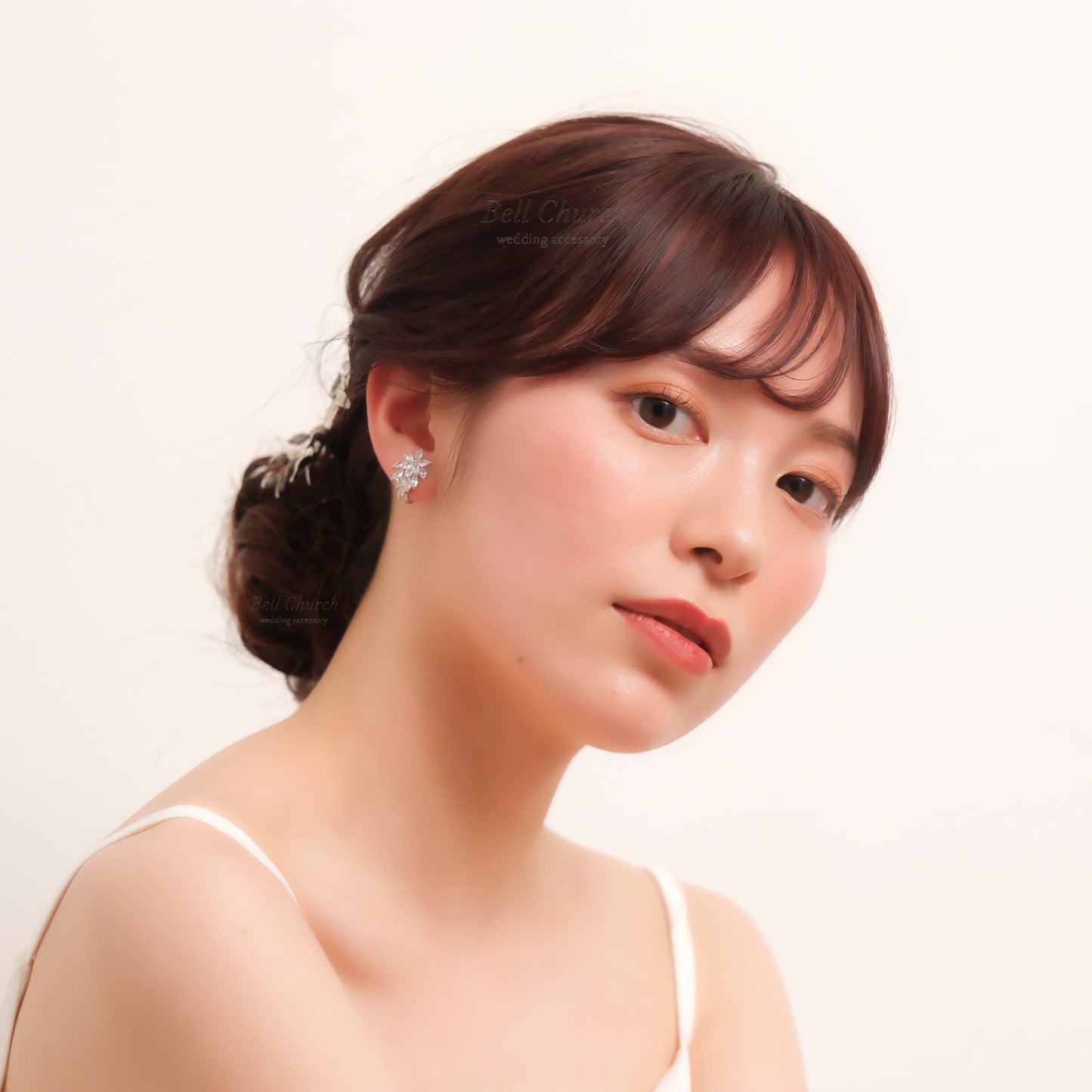 ウェディングピアス　イヤリング |キュービックジルコニア (BC-E20)【結婚式　アクセサリー　ピアス　イヤリング】