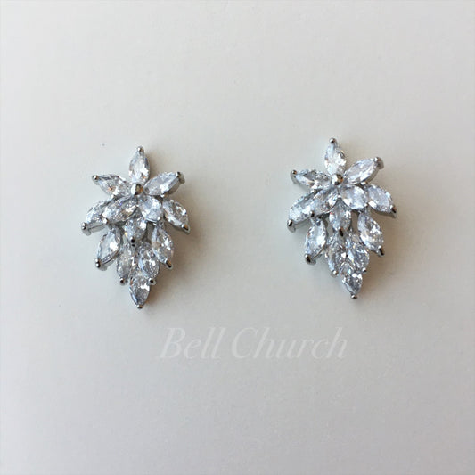 ウェディングピアス　イヤリング |キュービックジルコニア (BC-E20)【結婚式　アクセサリー　ピアス　イヤリング】