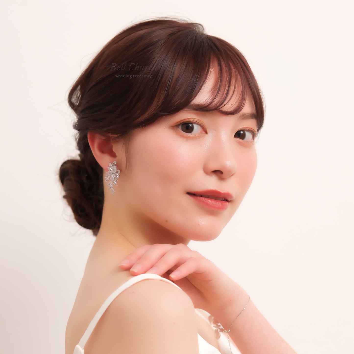 ウェディングピアス　イヤリング |キュービックジルコニア (BC-E21)【結婚式　アクセサリー　ピアス　イヤリング】