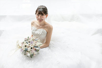 ウェディングピアス　イヤリング |パール キュービックジルコニア (BC-E22)【結婚式　アクセサリー　ピアス　イヤリング】