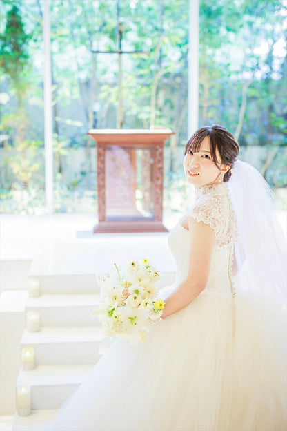 ウェディングピアス　イヤリング |パール キュービックジルコニア (BC-E24)【結婚式　アクセサリー　ピアス　イヤリング】