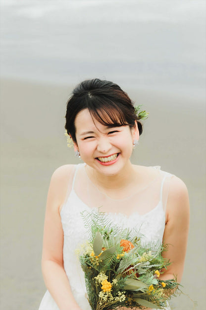 ウェディングピアス　イヤリング |パール キュービックジルコニア (BC-E25)【結婚式　アクセサリー　ピアス　イヤリング】