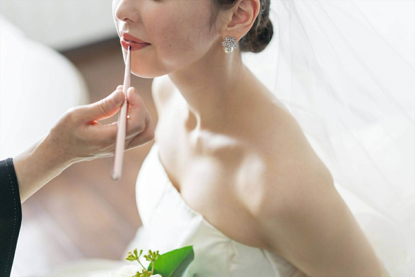 ウェディングピアス　イヤリング |パール キュービックジルコニア (BC-E25)【結婚式　アクセサリー　ピアス　イヤリング】