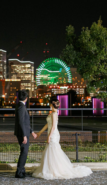 タッセルピアス　イヤリング |ホワイト ゴールド (BC-E30)｜ウェディングアクセサリー【結婚式　アクセサリー　ピアス　イヤリング】