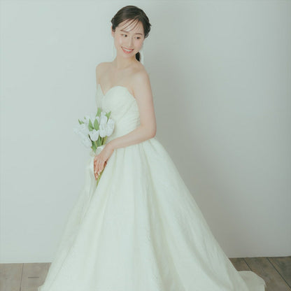 ビーズタッセルピアス　イヤリング | ホワイト  (BC-E32)｜ウェディングアクセサリー【結婚式　アクセサリー　ピアス　イヤリング】