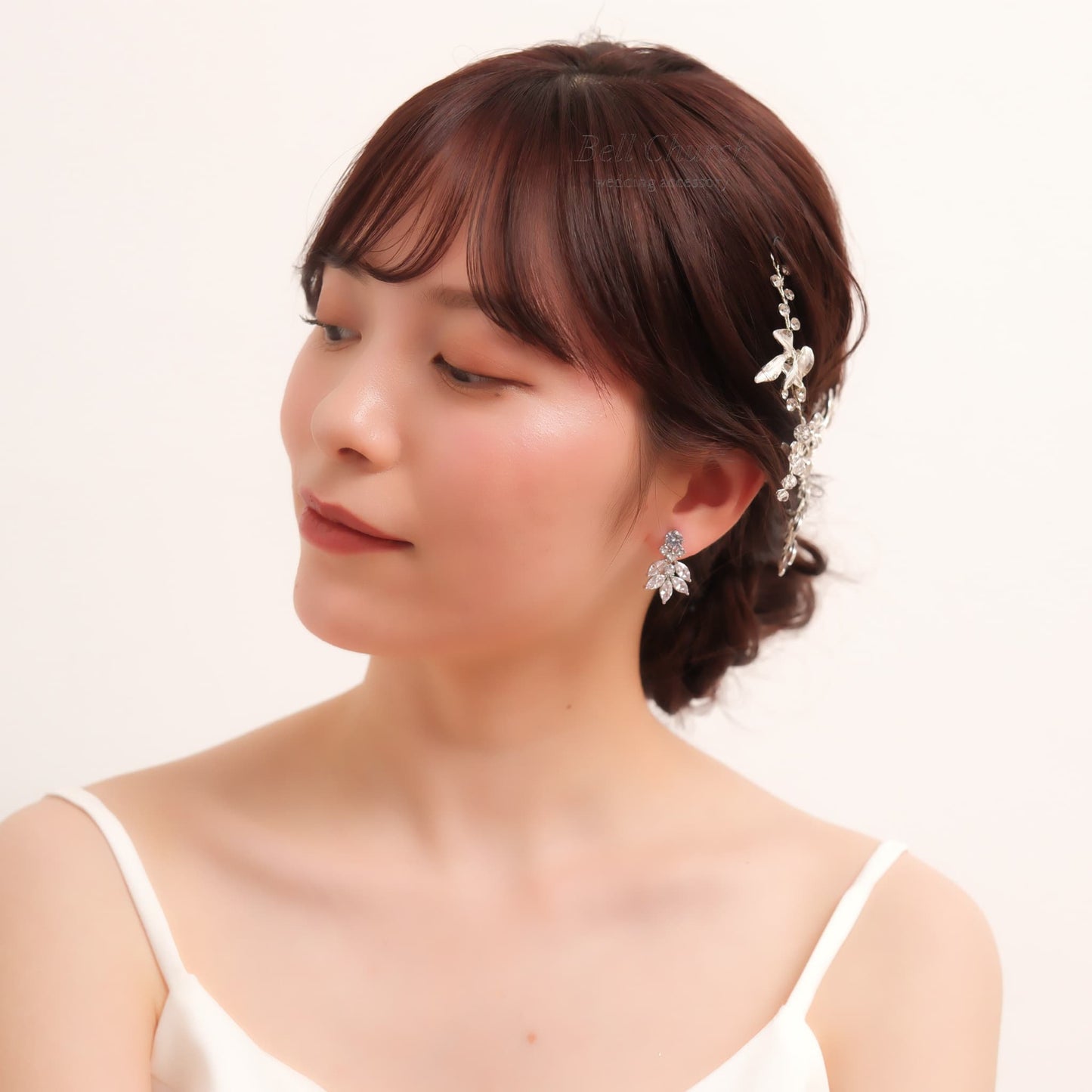 ウェディングピアス　イヤリング |キュービックジルコニア (BC-E3)【結婚式　アクセサリー　ピアス　イヤリング】