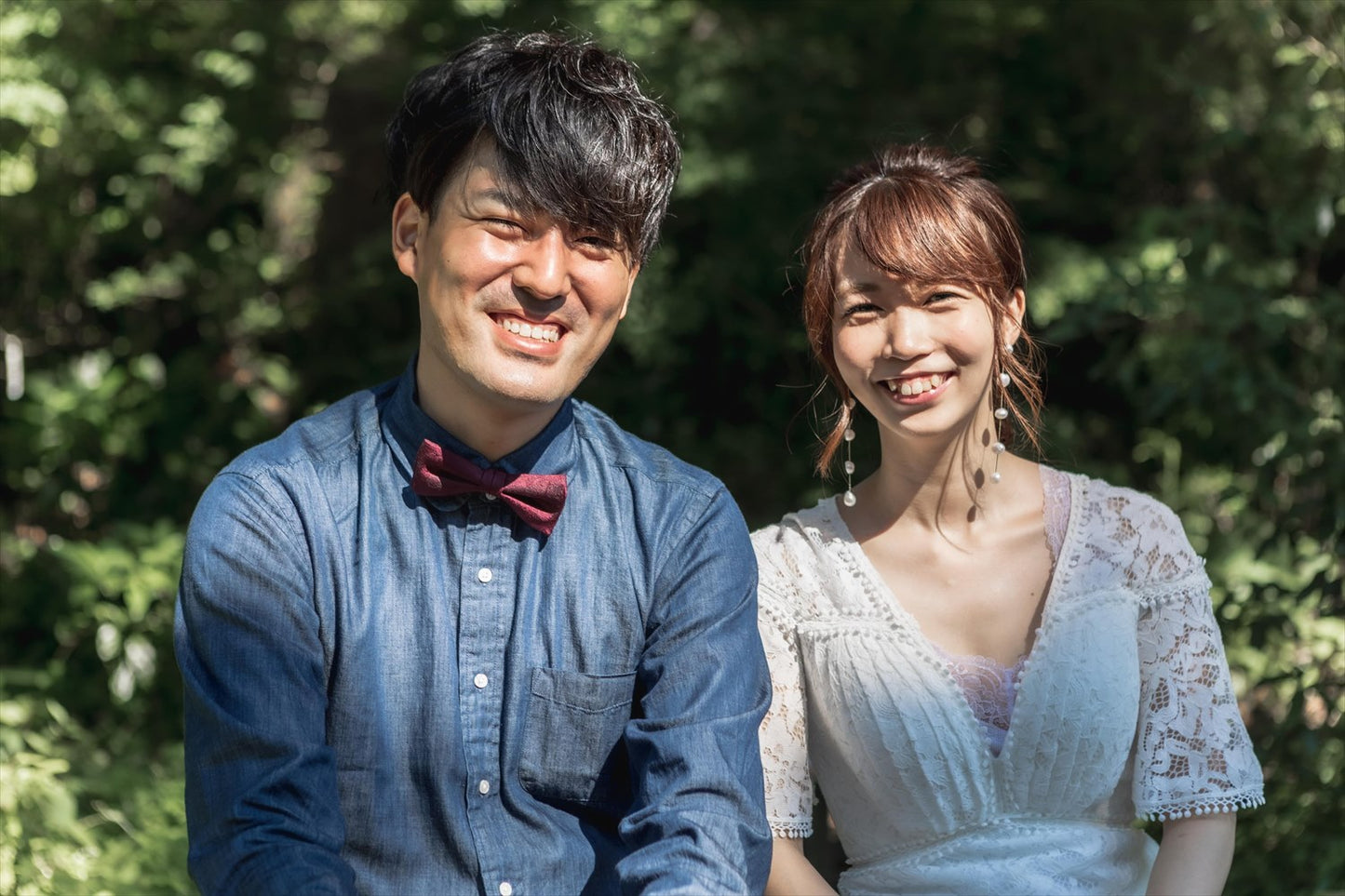 5連パールピアス　イヤリング |バロックパール (BC-E51)【結婚式　アクセサリー　ピアス　イヤリング】