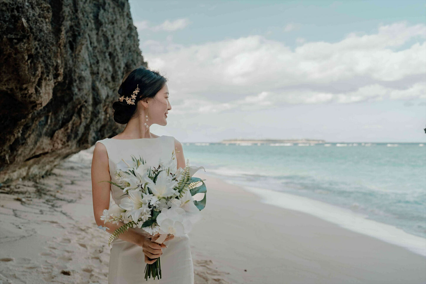 ブライダルピアス　イヤリング |パール (BC-E52)【結婚式　アクセサリー　ピアス　イヤリング】