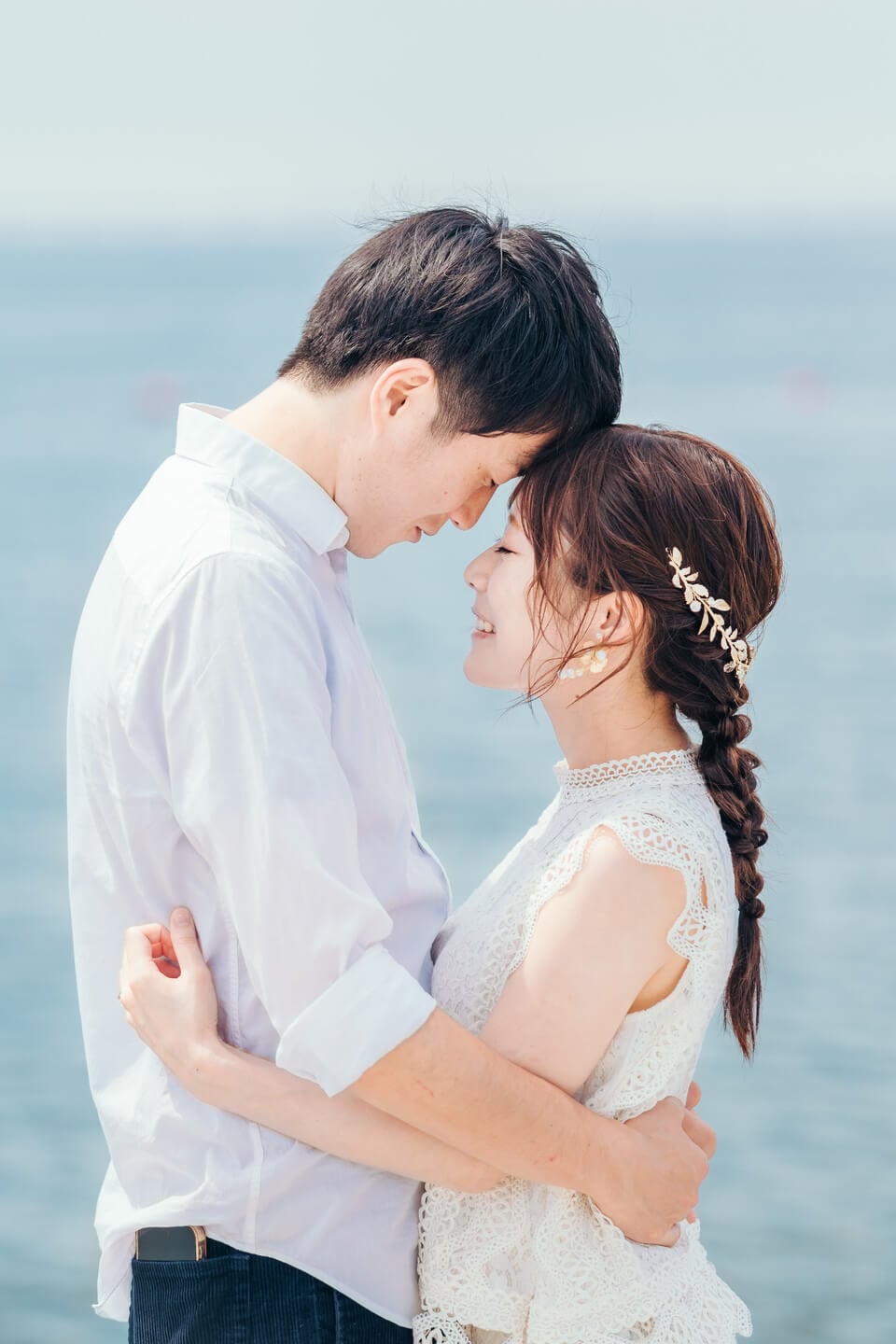 ブライダルピアス　イヤリング |お花モチーフ｜パール｜ゴールド (BC-E53)【結婚式　アクセサリー　ピアス　イヤリング】