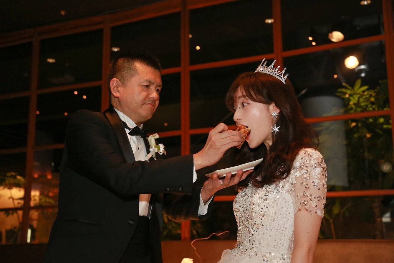 ウェディング ピアス イヤリング｜星(スター) モチーフ｜ビジュー ラインストーン｜2連 ロング｜シルバー (BC-E55)【結婚式　アクセサリー　ピアス　イヤリング】