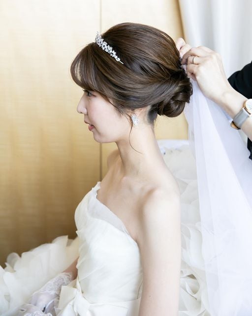 ウェディングピアス　イヤリング |パール キュービックジルコニア (BC-E5)【結婚式　アクセサリー　ピアス　イヤリング】