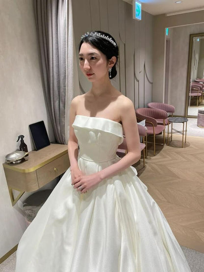 ピアス　イヤリング | キュービックジルコニア | シルバー | (BC-E64)【結婚式　アクセサリー　ピアス　イヤリング】