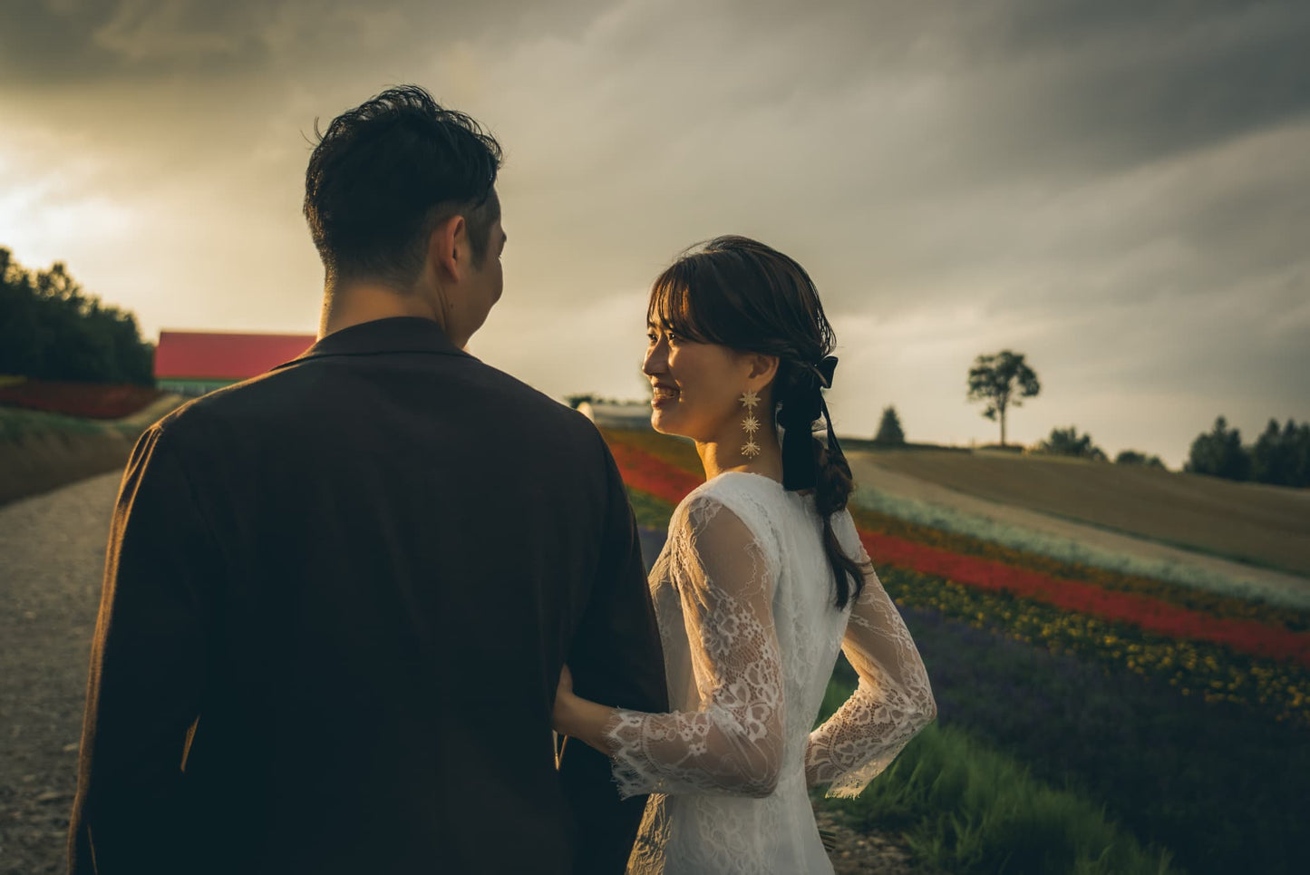 ピアス　イヤリング | ジルコニア　パール | 星モチーフ | ゴールド | (BC-E68)【結婚式　アクセサリー　ピアス　イヤリング】