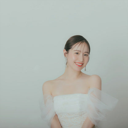 ピアス　イヤリング | ジルコニア　パール | 星モチーフ | シルバー | (BC-E69)【結婚式　アクセサリー　ピアス　イヤリング】