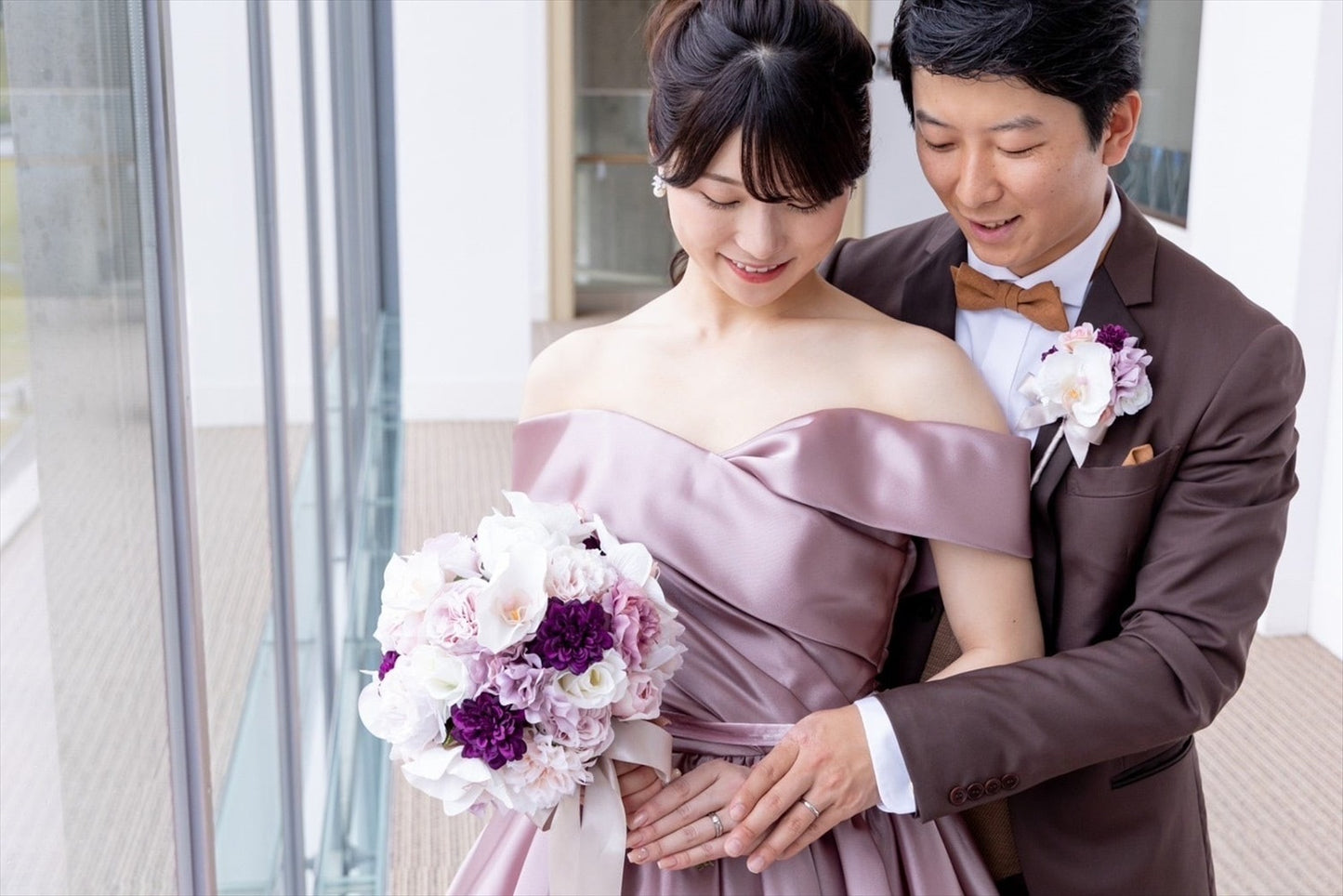 ウェディングピアス　イヤリング |パール キュービックジルコニア (BC-E7)【結婚式　アクセサリー　ピアス　イヤリング】