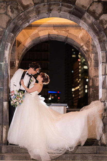 ウェディングピアス　イヤリング |パール キュービックジルコニア (BC-E7)【結婚式　アクセサリー　ピアス　イヤリング】