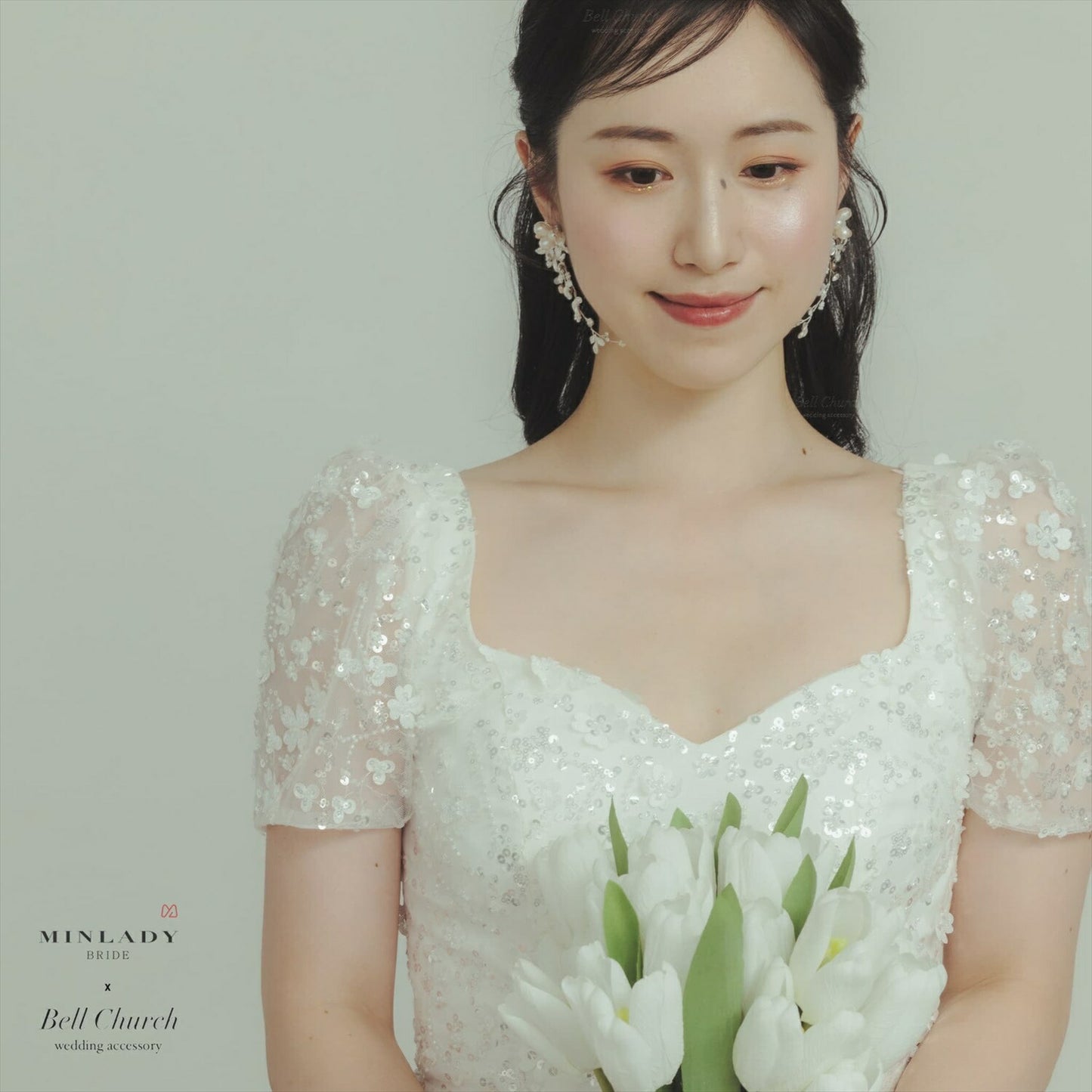 ピアス　イヤリング | 小枝アクセサリー | パール | リーフモチーフ | シルバー | (BC-E81)【結婚式　アクセサリー　ピアス　イヤリング】