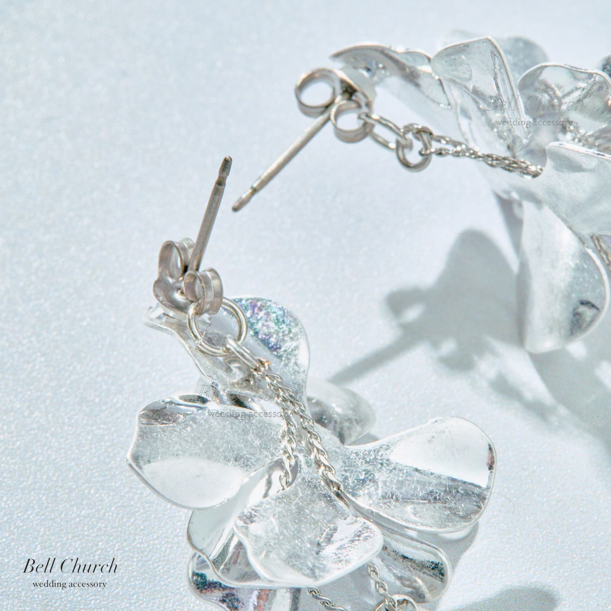 ウェディング ピアス イヤリング｜ニッケルフリー ロングピアス 揺れる