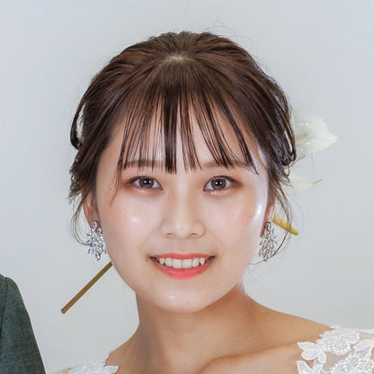 ウェディングピアス イヤリング｜ジルコニア｜シルバー(BC-E89)【結婚式　アクセサリー　ピアス　イヤリング】