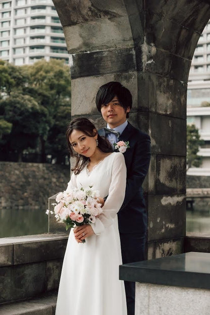 ウェディングピアス　イヤリング |クリスタル キュービックジルコニア (BC-E8)【結婚式　アクセサリー　ピアス　イヤリング】