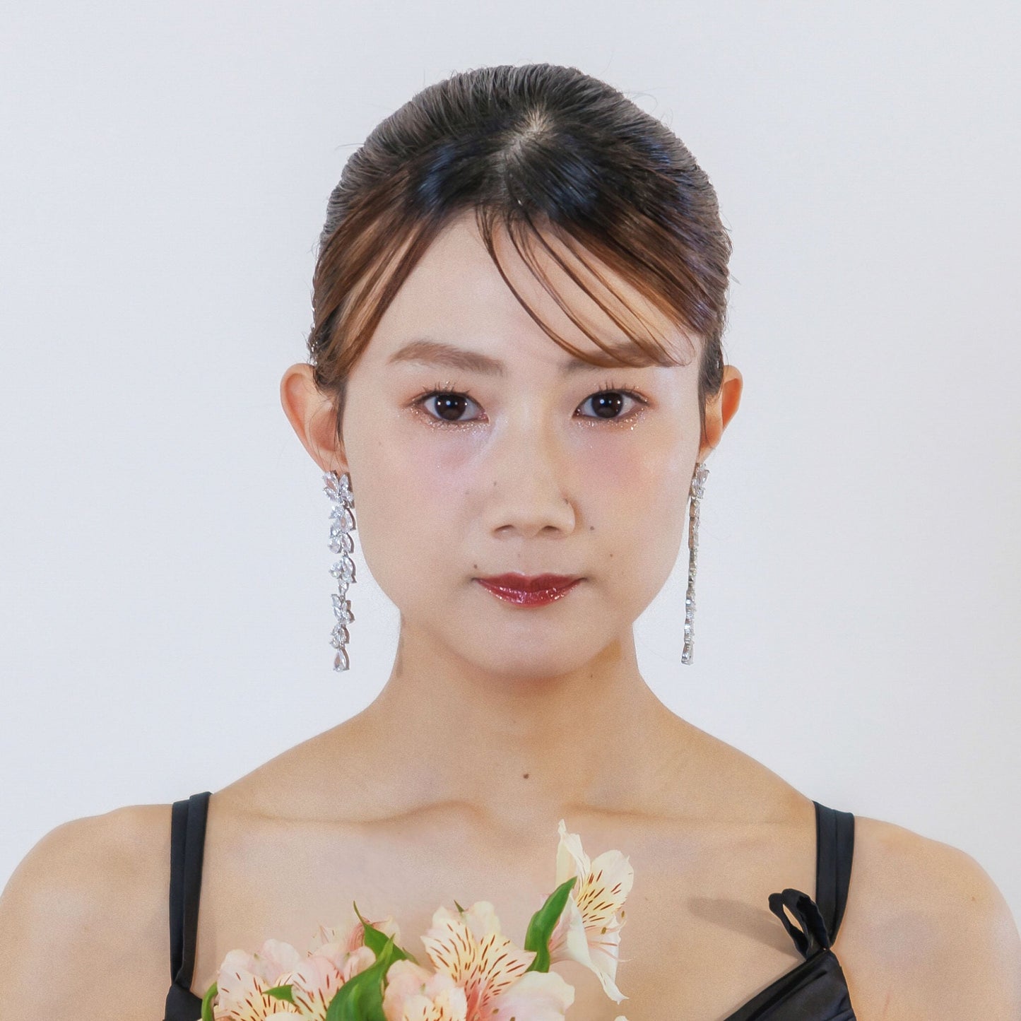 ウェディングピアス イヤリング｜ジルコニア｜シルバー(BC-E99)【結婚式　アクセサリー　ピアス　イヤリング】