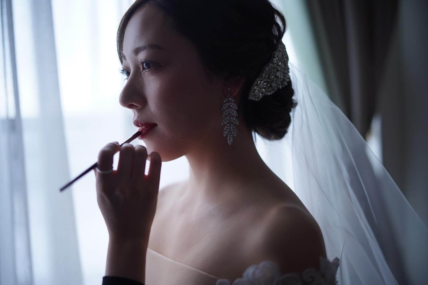 ヘッドドレス ボンネ コーム ビジュー & パール (BC-H10)｜ウェディングアクセサリー【結婚式　アクセサリー　ヘッドドレス　ヘアアクセサリー　ボンネ】