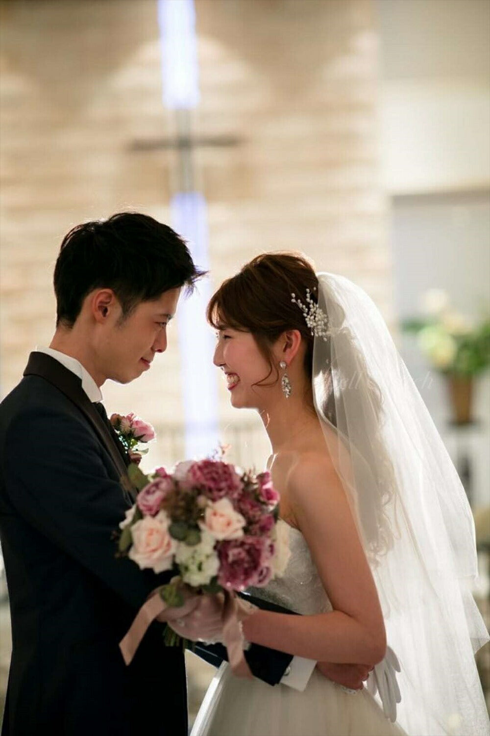 ヘッドピース パール お花モチーフ (BC-H11)｜ウェディングアクセサリー【結婚式　アクセサリー　ヘッドドレス　ヘアアクセサリー】