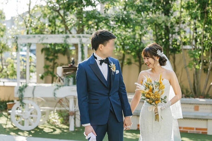 ヘッドドレス お花モチーフ ビーズ & ビジュー シルバー (BC-H17)｜ウェディングアクセサリー【結婚式　アクセサリー　ヘッドドレス　ヘアアクセサリー】