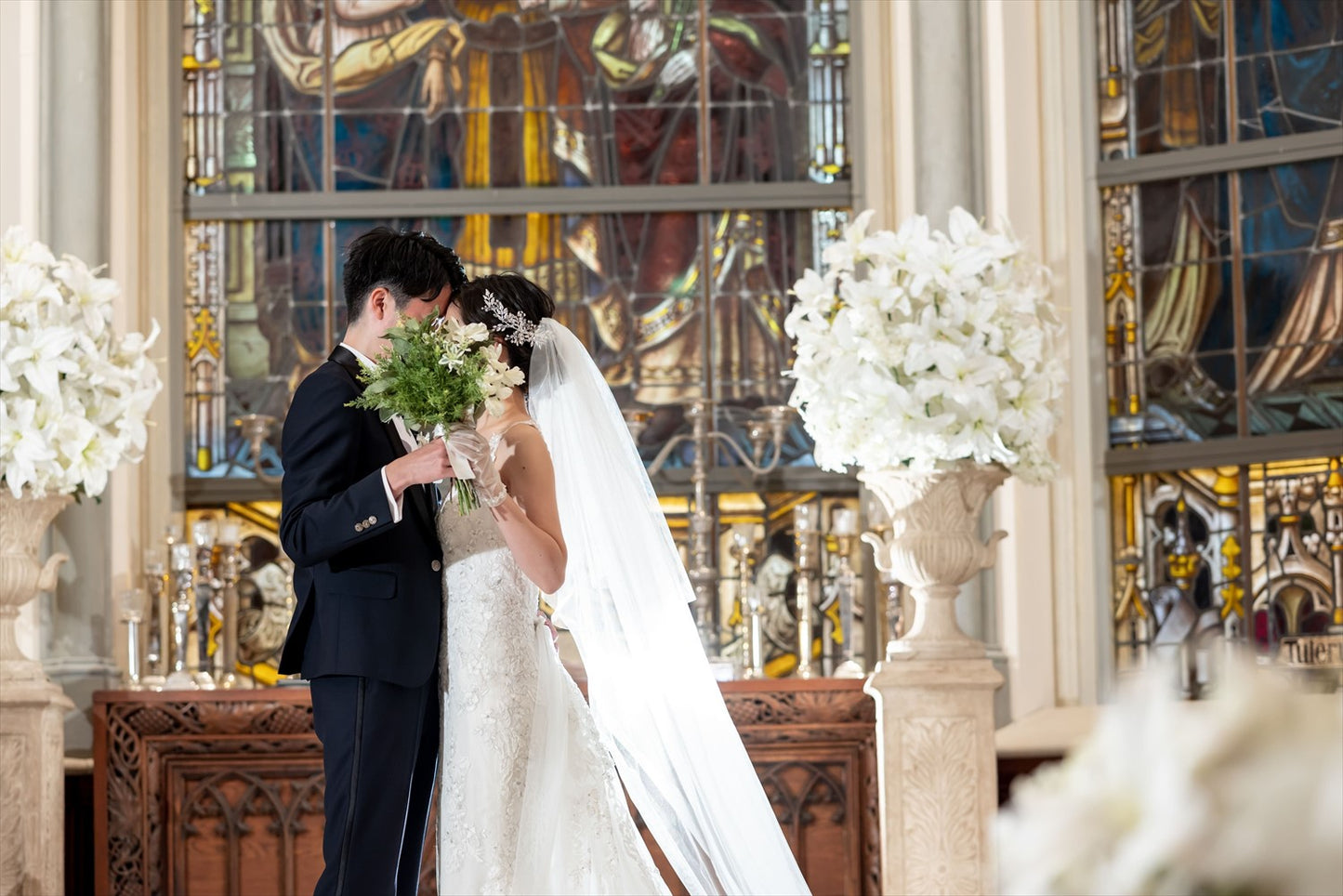 ヘッドドレス ビジューとクリスタル シルバー (BC-H26)｜ウェディングアクセサリー【結婚式　アクセサリー　ヘッドドレス　ヘアアクセサリー】