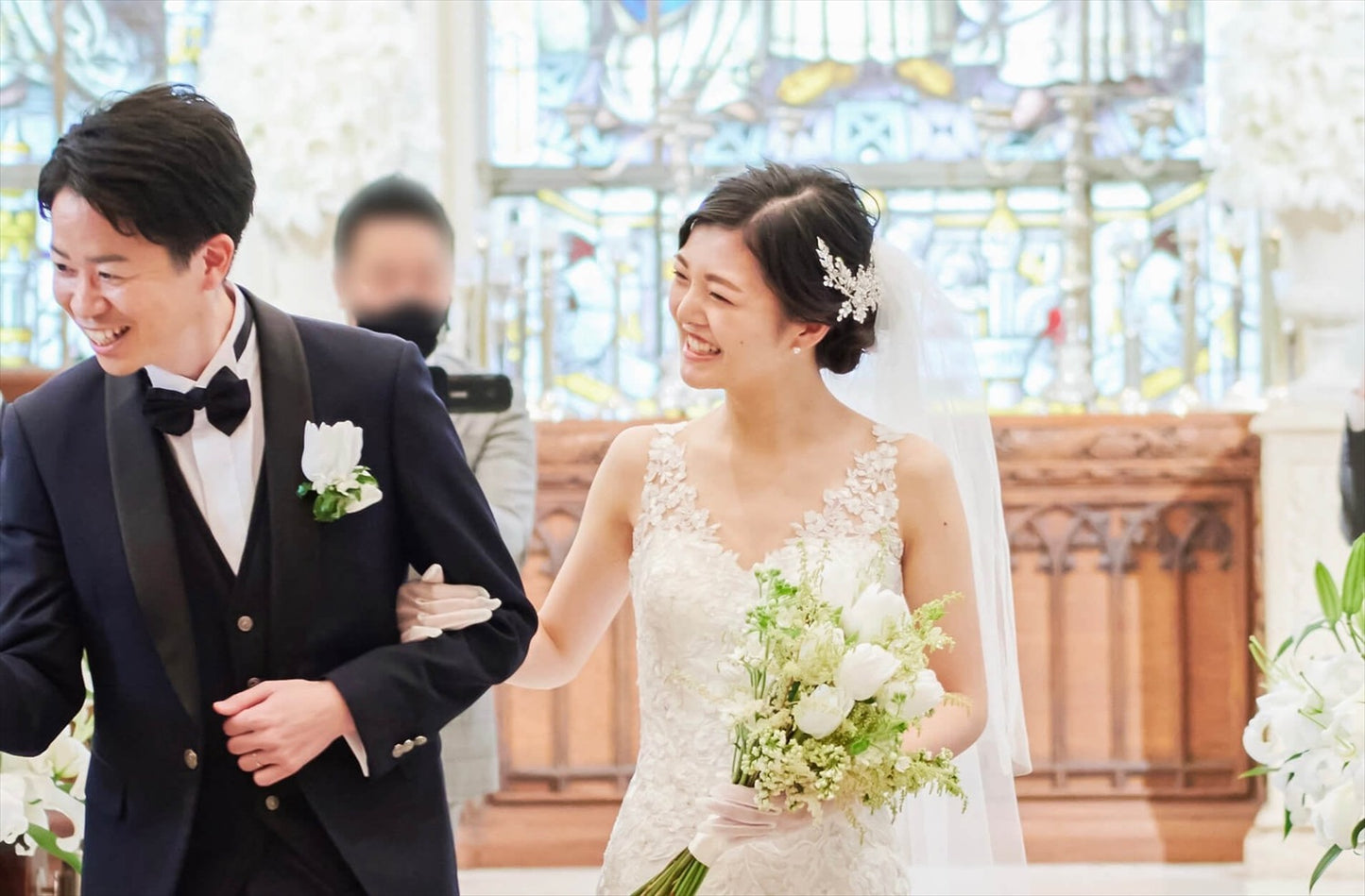 ヘッドドレス ビジューとクリスタル シルバー (BC-H26)｜ウェディングアクセサリー【結婚式　アクセサリー　ヘッドドレス　ヘアアクセサリー】