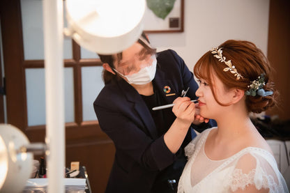小枝アクセサリー リーフモチーフ ゴールド (BC-H28)｜ウェディングアクセサリー【結婚式　アクセサリー　ヘッドドレス　ヘアアクセサリー】