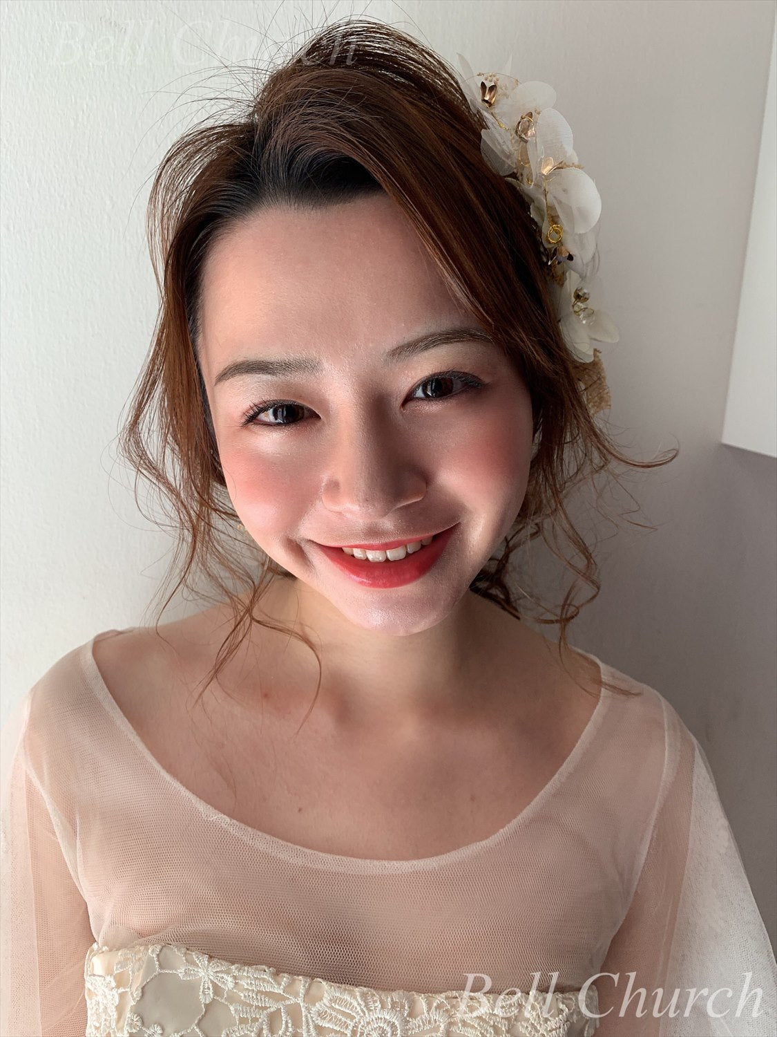ヘアアクセサリー シルクフラワー ドライフラワー  (3つセット) (BC-H34)｜ウェディングアクセサリー【結婚式　アクセサリー　ヘッドドレス　ヘアアクセサリー】