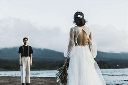 星 月 モチーフ ヘアピン 7本セット｜アンティークゴールド｜ビジュー　(BC-H41)｜ウェディングアクセサリー【結婚式　アクセサリー　ヘッドドレス　ヘアアクセサリー】