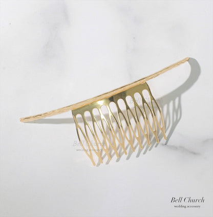 クレセントコーム | 三日月 | シンプル | ゴールド | (BC-H55)【結婚式　アクセサリー　ヘッドドレス　ヘアアクセサリー】