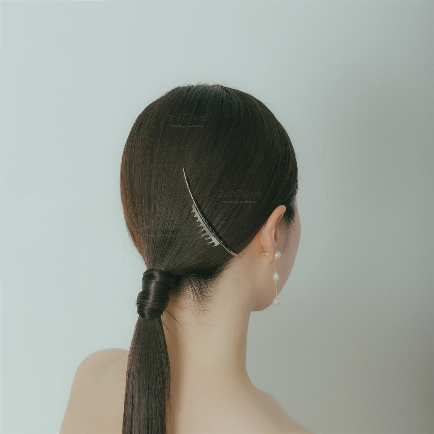 クレセントコーム | 三日月 | シンプル | シルバー | (BC-H56)【結婚式　アクセサリー　ヘッドドレス　ヘアアクセサリー】