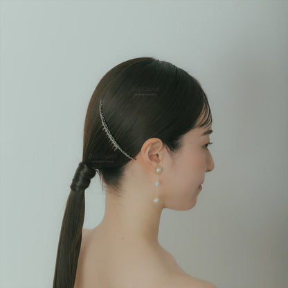 クレセントコーム | 三日月 | シンプル | シルバー | (BC-H56)【結婚式　アクセサリー　ヘッドドレス　ヘアアクセサリー】