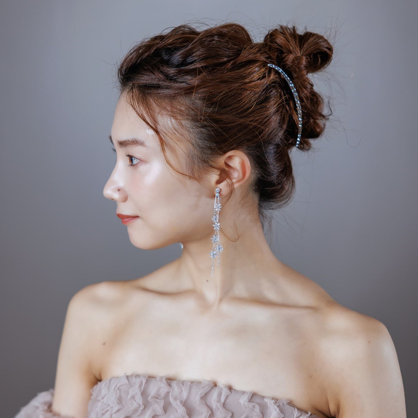 クレセントコーム | 三日月 | シンプル | シルバー | (BC-H56)【結婚式　アクセサリー　ヘッドドレス　ヘアアクセサリー】