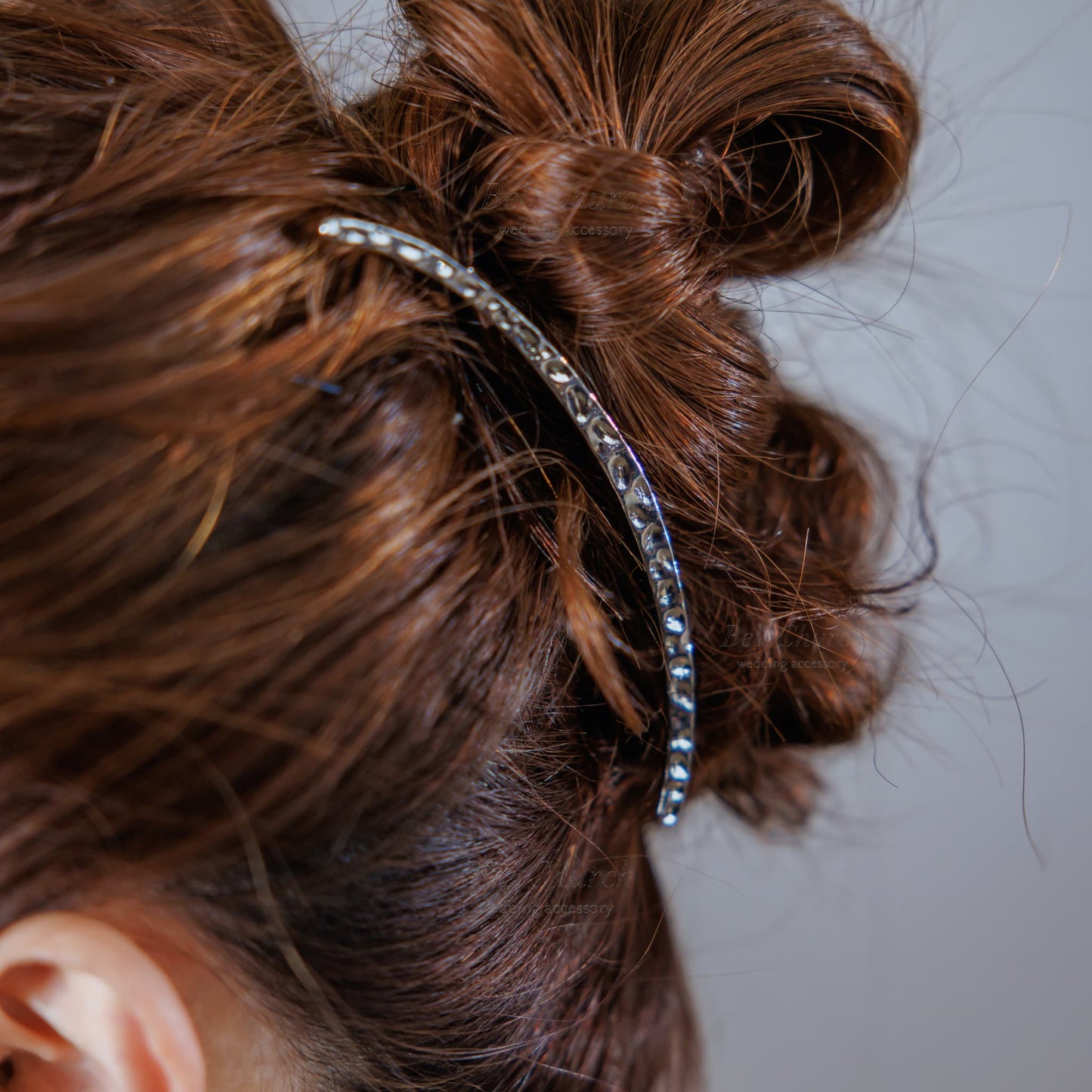 クレセントコーム | 三日月 | シンプル | シルバー | (BC-H56)【結婚式　アクセサリー　ヘッドドレス　ヘアアクセサリー】