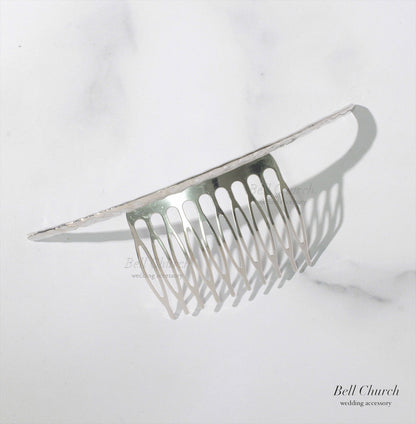 クレセントコーム | 三日月 | シンプル | シルバー | (BC-H56)【結婚式　アクセサリー　ヘッドドレス　ヘアアクセサリー】