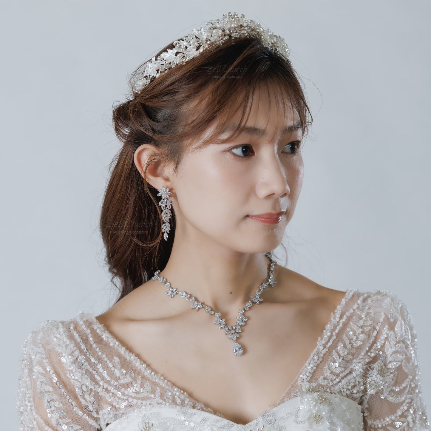 ブライダル　ネックレス　単品 (BC-PN11)｜ウェディングアクセサリー【結婚式　アクセサリー　ネックレス】