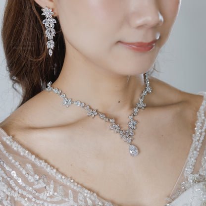 ブライダル　ネックレス　単品 (BC-PN11)｜ウェディングアクセサリー【結婚式　アクセサリー　ネックレス】