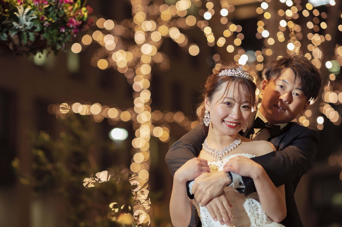 ネックレス & ピアス / イヤリング 2点セット (BC-PN2)｜ウェディングアクセサリー【結婚式　アクセサリー　ピアス　イヤリング　ネックレス】